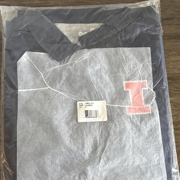 NWT [Gen2] Illinois Fighting Illini NCAA Button-Up Coaches Jacket Youth L 14/16 - Picture 9 of 10